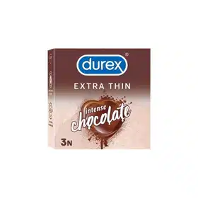 Durex Extra Thin Intense Chocolate Condom - Vhandar