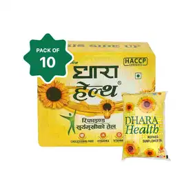 Dhara Health Sunflower Oil - Vhandar