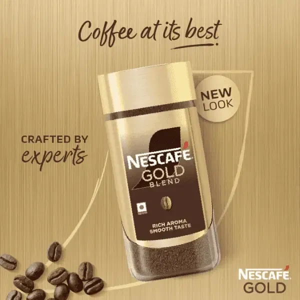 Nescafe Gold Premium Freeze Dried Instant Coffee