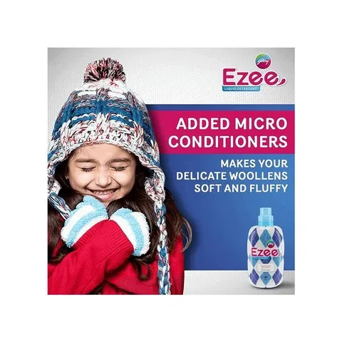 Godrej Ezee Woollen Liquid Detergent For Winterwear- Chiffon & Silks