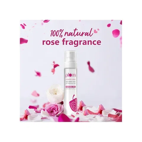 Plum Bulgarian Valley Rose Water Toner with Hyaluronic Acid