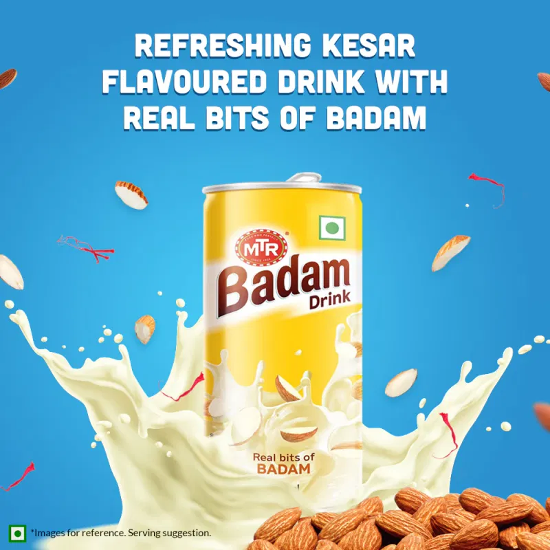 MTR Badam Drink Can
