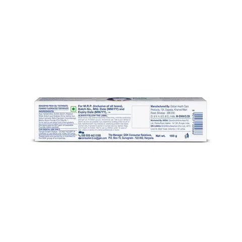 Sensodyne Fresh Gel Sensitive Toothpaste
