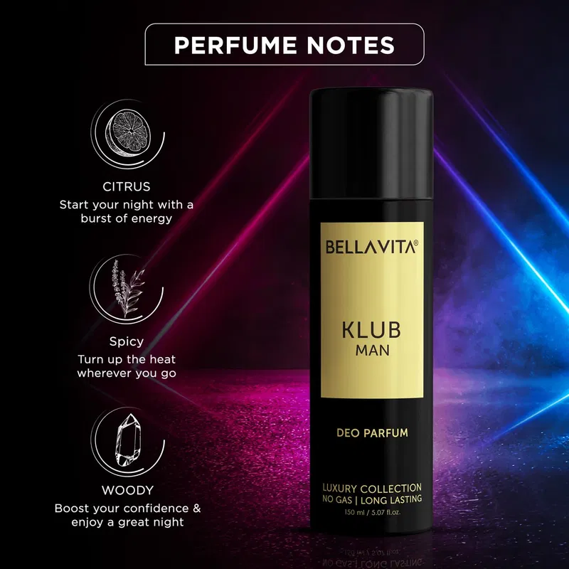 Bella Vita KLUB Men Body Perfume