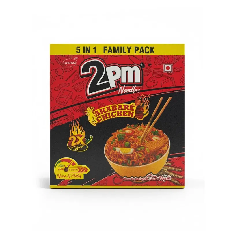 2pm 2X Spicy Akabare Chicken Noodles (100gm)