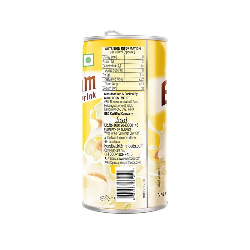 MTR Badam Drink Can