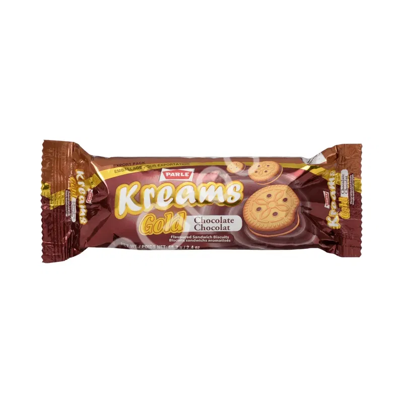 Parle Kream Gold Chocolate Cookies