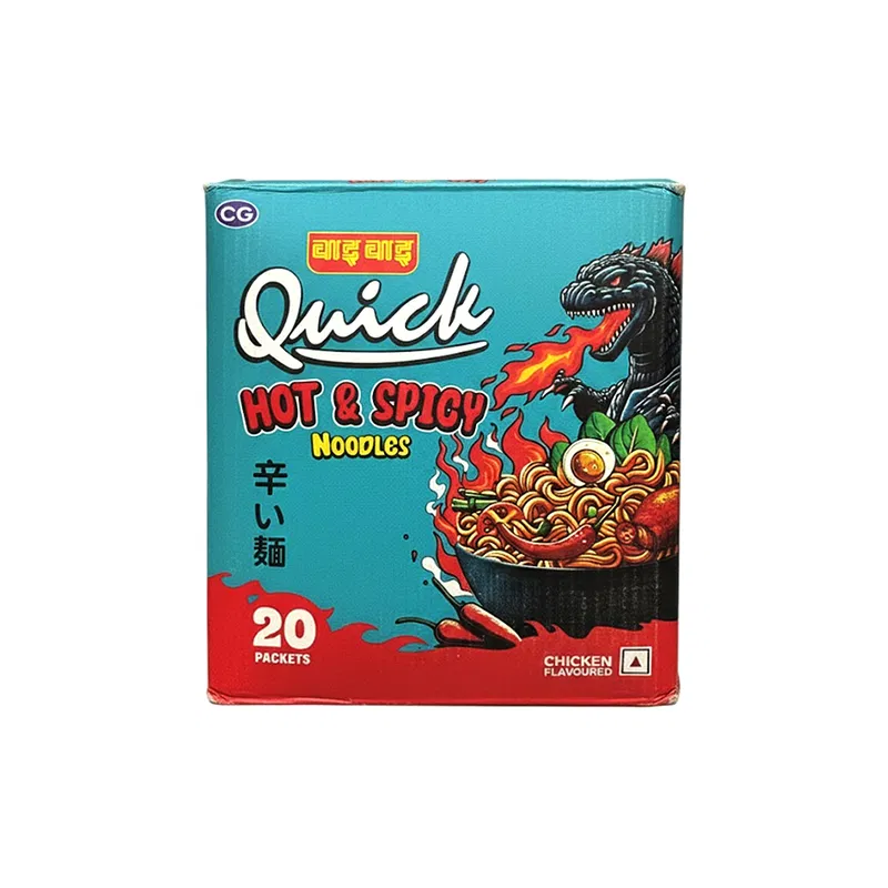 Wai Wai Quick Hot & Spicy Noodles (100gm)