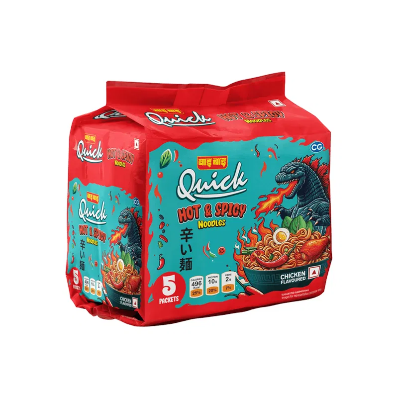 Wai Wai Quick Hot & Spicy Noodles (100gm)
