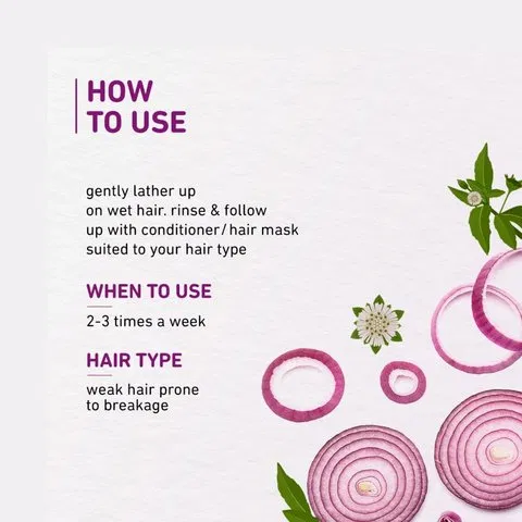 Plum Onion & Biotin Hair Fall Control Shampoo