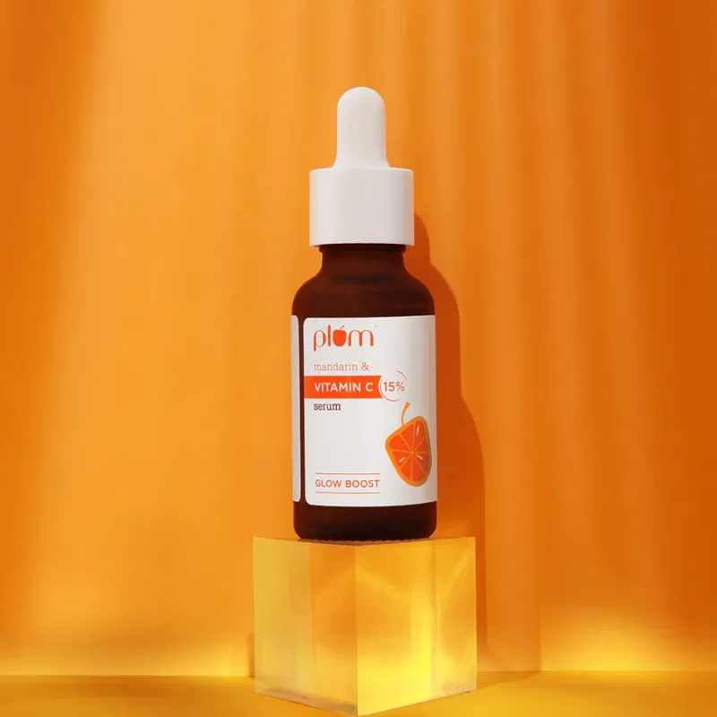 Plum 15% Vitamin C Serum for Face with Mandarin