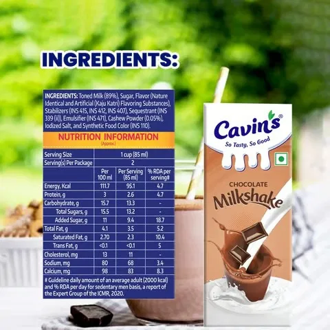 Cavin's Chocolate Milkshake