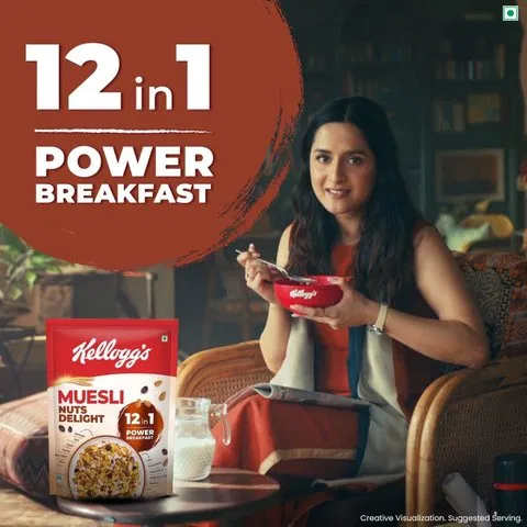 Kellogg's Muesli Nuts Delight, Breakfast Cereal