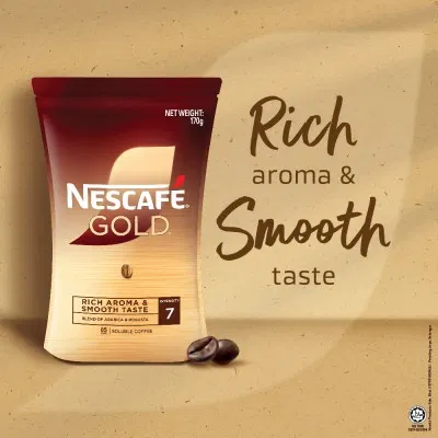 Nescafe Gold Premium Freeze Dried Instant Coffee Refill Pack