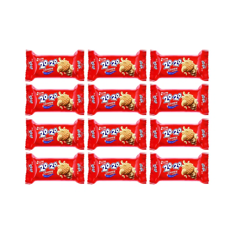 Parle 20-20 Cashew Cookies