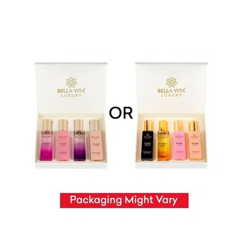 Bella Vita Organic Women's Luxury Perfume Gift Set (4x20 ml)