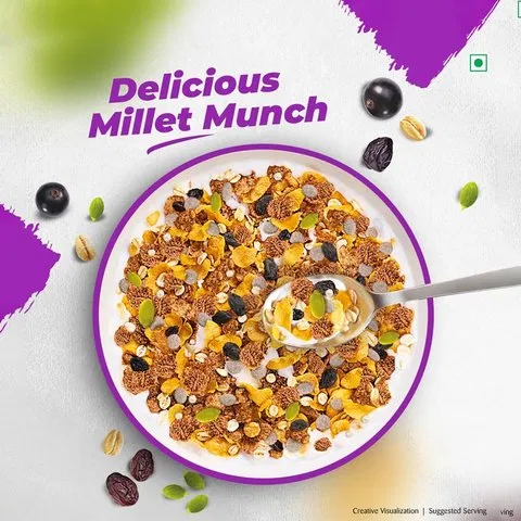 Kellogg's Millet Breakfast Cereal Muesli