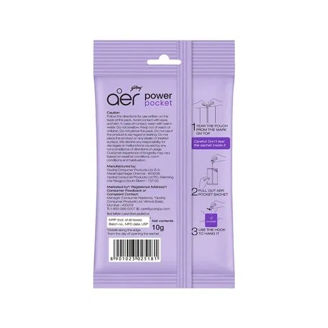Godrej Aer Power Pocket Lavender Bloom Air Freshener