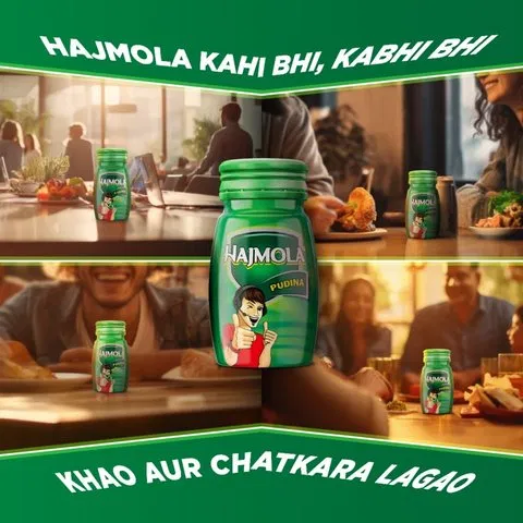 Dabur Hajmola Pudina Digestive Tablets