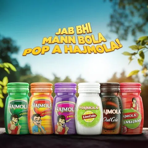 Dabur Hajmola Pudina Digestive Tablets