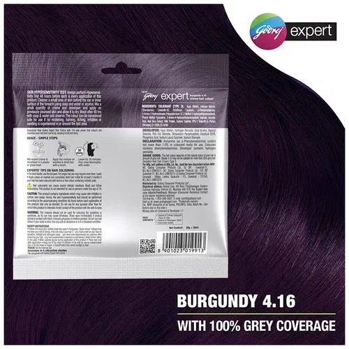 Godrej Expert Hair Colour for Women & Men (Burgundy)