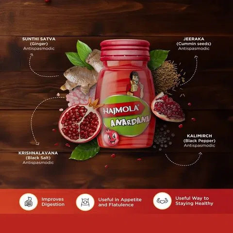 Dabur Hajmola Anardana Digestive Tablets