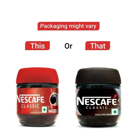 Nescafe Classic Instant Coffee Powder - 100% Pure Coffee