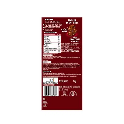 Nestle KitKat Dark Coated Wafer Chocolate