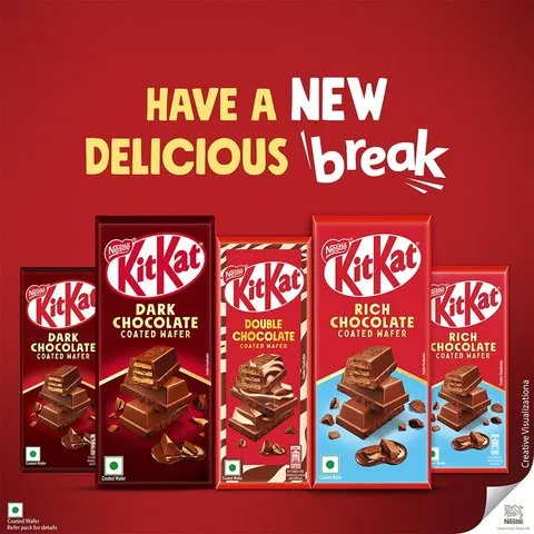 Nestle KitKat Dark Coated Wafer Chocolate