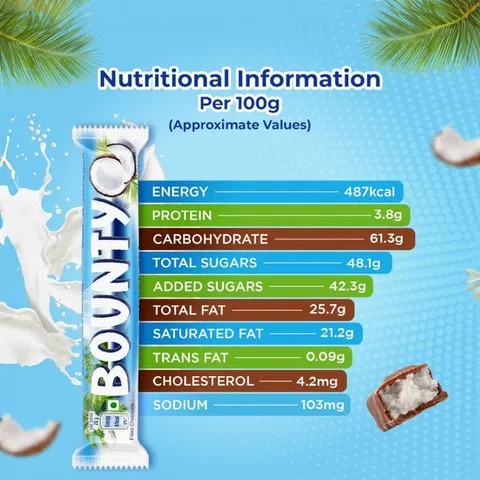 Bounty Chocolate 57GM
