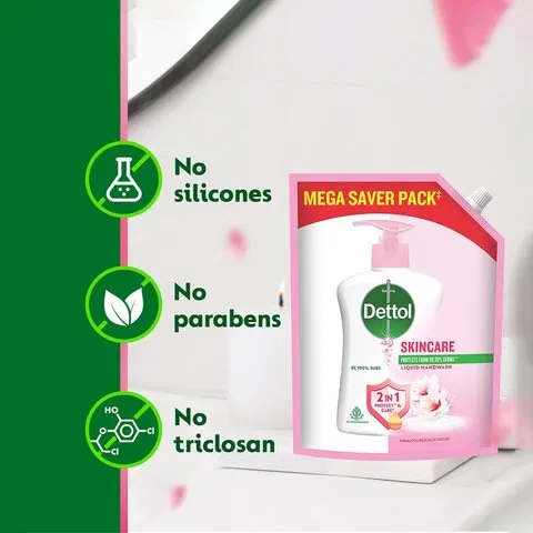 Dettol Skincare Hand Wash Refill Pouch