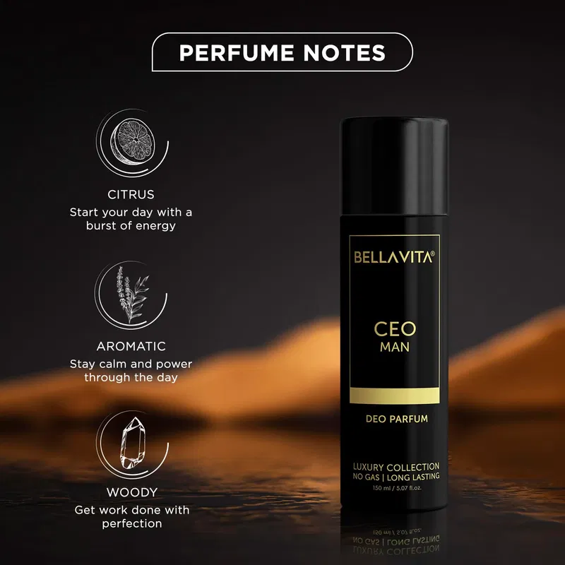 Bella Vita Luxury Ceo Man Body Perfume