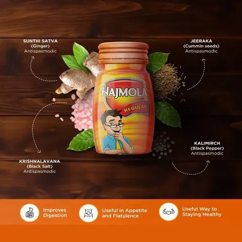 Dabur Hajmola Regular Digestive Tablets