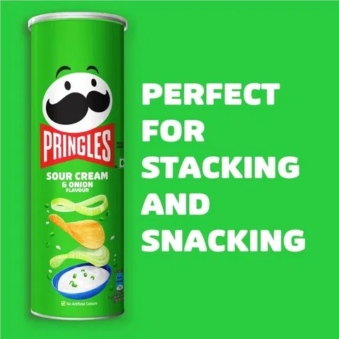 Pringles Sour Cream & Onion Potato Chips