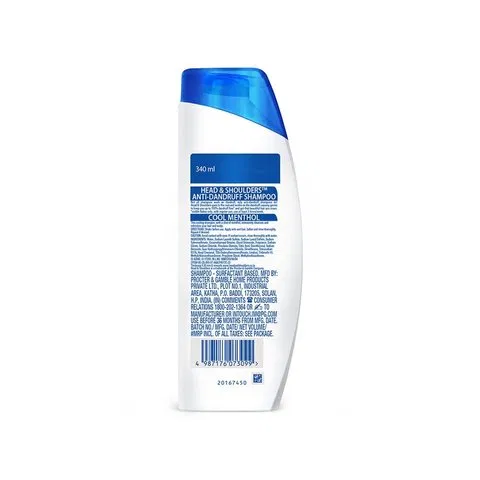 Head & Shoulders Cool Menthol Anti Dandruff Shampoo