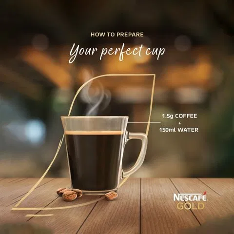Nescafe Gold Premium Freeze Dried Instant Coffee