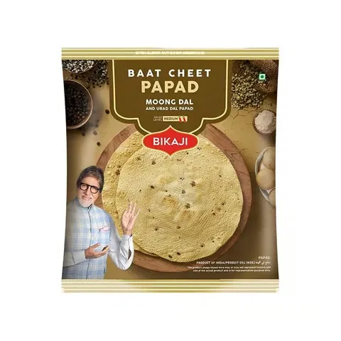 Bikaji Baat Cheet Moong and Urad Dal Papad