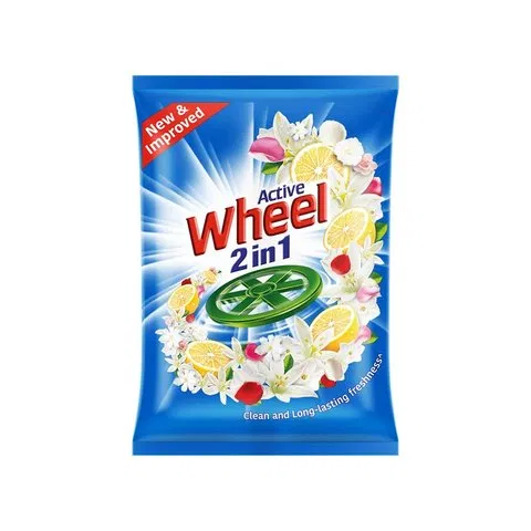 Wheel Active 2-in-1 Blue Detergent Powder