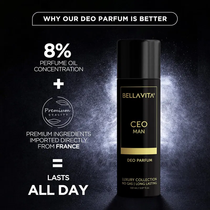 Bella Vita Luxury Ceo Man Body Perfume