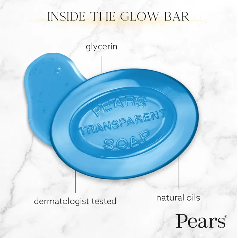 Pears with Glycerin & Mint Extracts Bar Soap