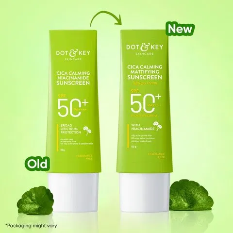 Dot & Key Cica Calming Niacinamide Sunscreen (SPF 50+ PA++++)