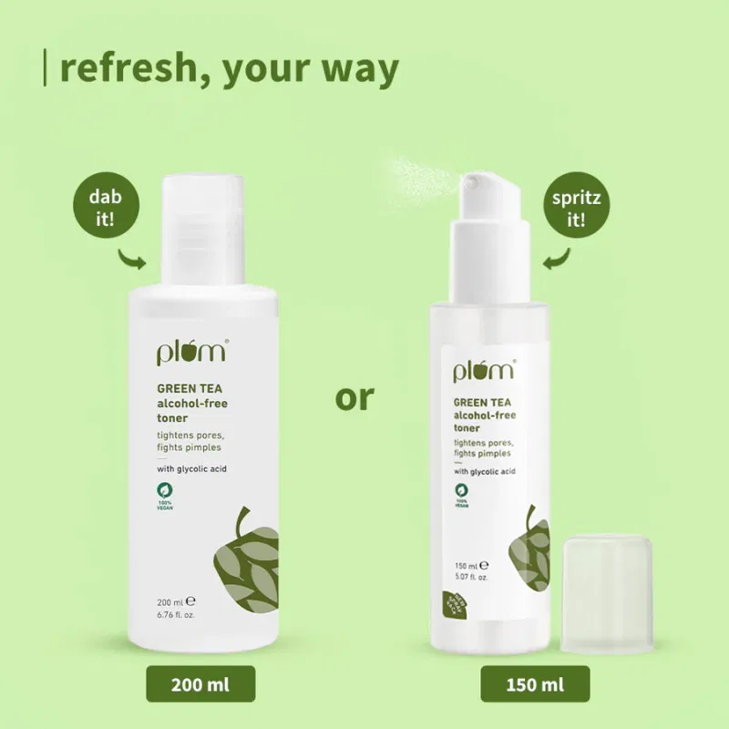 Plum Green Tea Alcohol Free Toner