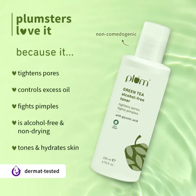 Plum Green Tea Alcohol Free Toner