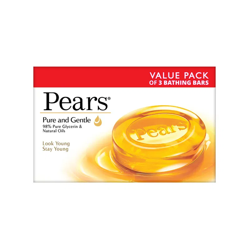 Pears Pure & Gentle Soap (Pack of 3)