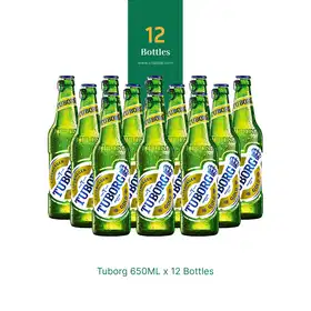 Tuborg Bottle Big (650ml) - Vhandar