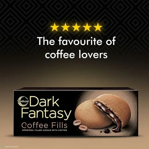 Sunfeast Dark Fantasy Coffee Fills Cookies