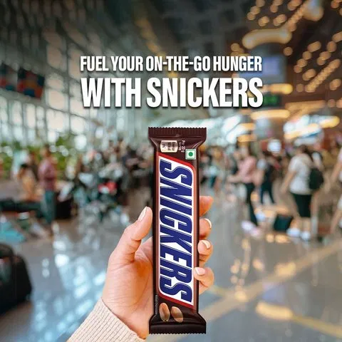 Snickers Peanut Filled Chocolate Bar 51GM