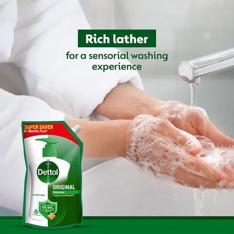 Dettol Original Hand Wash Refill Pouch