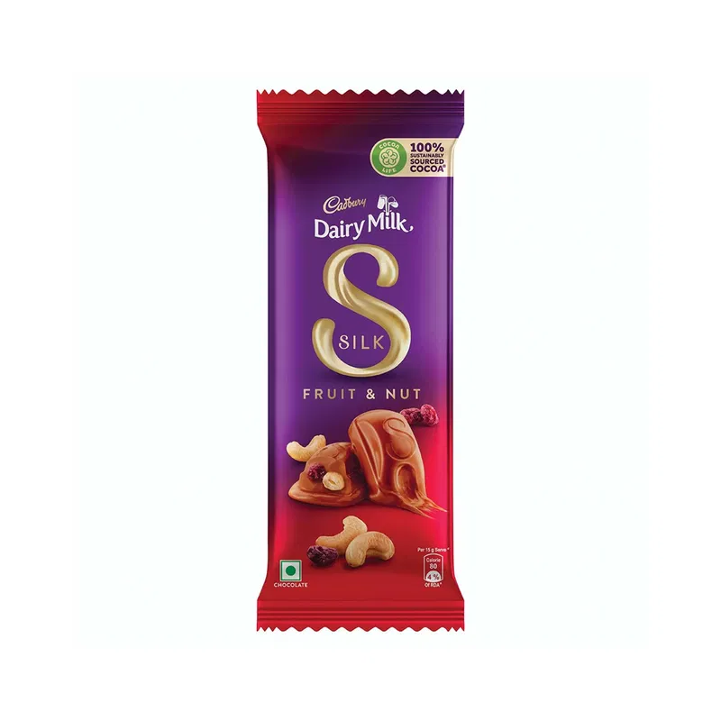 Cadbury Dairy Milk Silk Fruit and Nut Chocolate Bar