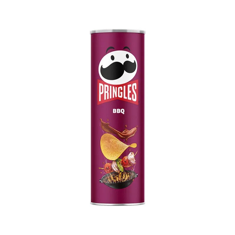 Pringles Saucy BBQ Potato Chips